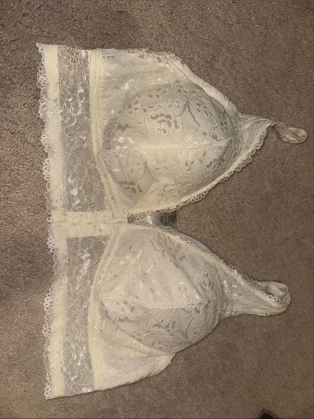 Maurices Ivory Lace Bralette